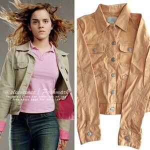 Vintage Y2K Apricot Jacket With Beige Trim ALT ASO Hermione Granger